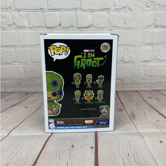 Funko Pop! Marvel Fancy Groot - I AM GROOT #1191 - Picture 5 of 7